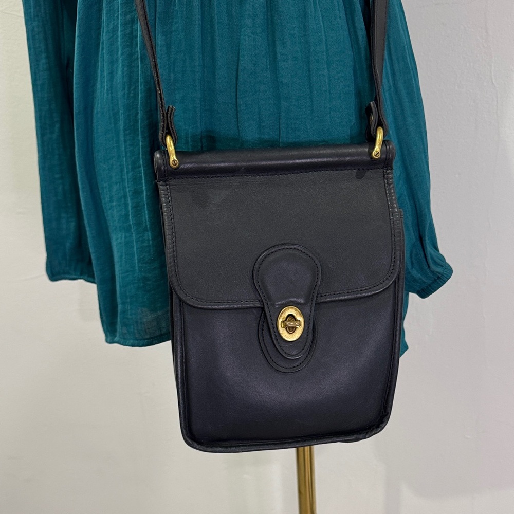 Vintage Super Soft Genuine Leather Crossbody Bag | Adjustable Strap